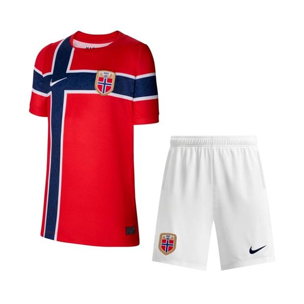 Camiseta Noruega Replica Primera Ropa Niño 2026